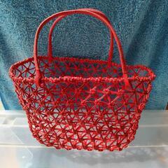 オリジナル ハンドメイド クラフトテープバッグ 
