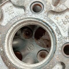 日本製【本物の BR】ユーノス ロードスター レビン シビック サニー ジェミニ MR2【富山】185/60R14 冬 ヨコハマ 中古４本 PCD100 ブラックレーシング ワタナベ 似 TE37 風の色 14インチの画像