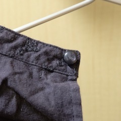 keitto ブラック コットンシャツ Mサイズの画像