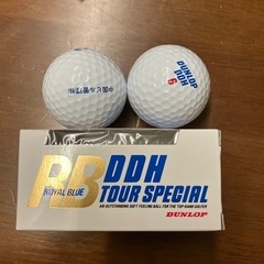 K2504-025 配送不可 DUNLOP ゴルフボール2個セッ...