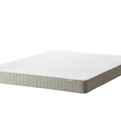人気スポー新作 ダブルベッドマットレスIKEA HAFSLO 逆井のベッド《ダブル (hr) マットレス