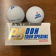 K2504-026 配送不可 DUNLOP ゴルフボール2個セッ...