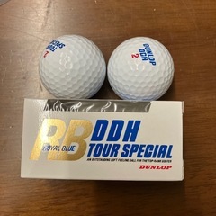 K2504-027 配送不可 DUNLOP ゴルフボール2個セッ...