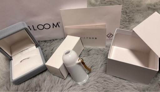 ダイヤモンド＆プラチナリング#7号/BLOOM