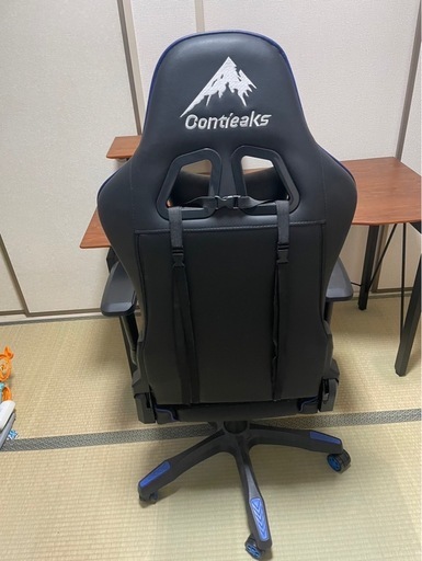 【受渡し予定決まりました
】ゲーミングチェア コンティークス ブルー　オフィスチェア