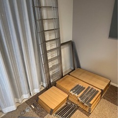 【美品大量ばら売り可】無印ステンレスユニットシェルフ 800円〜4000円の画像