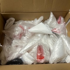 使用済みレジ袋１１０個（ほぼ大サイズ）の画像