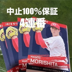 4/11(金) 広島カープ対巨人　外野指定席ライト　良席
