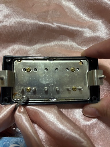【部品取り】ギブソン490系ハムバッカー\u0026ペグ\u0026ボリュームポッド、オイルコンデンサー