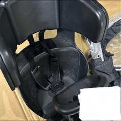 自転車 チャイルドシート 前乗せ  レインカバーセットの画像
