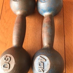 【受渡者決定】ダンベル　4.5kg×2つ