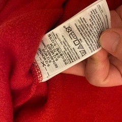 baby GAP✨熊耳フード✨赤色ロンパース✨の画像
