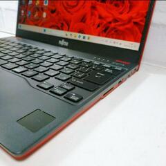 ★即購入OK！早い者勝ち★　SSDWebカメラ搭載PC    Bluetooth ノートパソコン赤 　の画像
