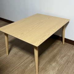 【美品] ニトリ　ローテーブル ツィード3の画像