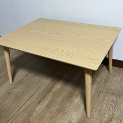 【美品] ニトリ　ローテーブル ツィード3の画像