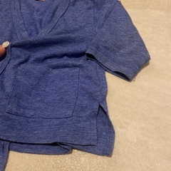 【4/10迄】サイズ80 petit main 春夏用カーディガンの画像