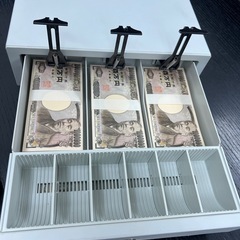 【7日まで】鍵付き 小型 レジスター ミニ　金庫の画像