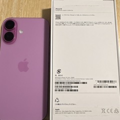 iPhone16 128GB 希少ピンク