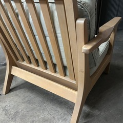 WTW 1シーターTISMO ティズモ　デニムソファ　1人掛け　シングルの画像