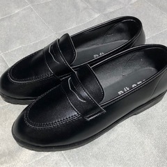 キッズ　フォーマル靴　ローファー　22㎝　黒
