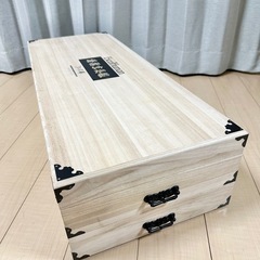 良品 特選京呉服 桐製 衣装ケース 2段 桐箱 桐ケース 良品 特選京呉服 桐製 衣装ケース 2段 桐箱 桐ケース