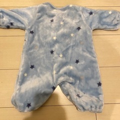 星柄✨新生児から◎✨ふわふわロンパース✨の画像