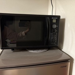 【お譲り先確定済】電子レンジ　兼　オーブントースター（説明書つき）