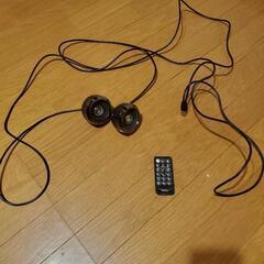 カシムラ　Bluetoothスピーカー　リモコン付き