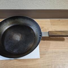 ambai オムレツパン240 FSK-004 蓋付き 鉄フライパンの画像