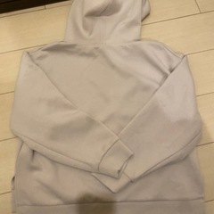 GU✨ 人気商品✨ダブルフェイススリットパーカ✨の画像