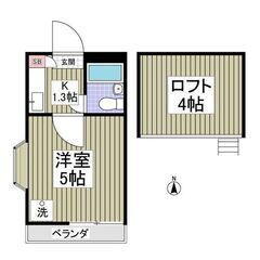 KS🌸初期費用5万円✨敷金ゼロ✨礼金ゼロ✨仲介手数料ゼロ✨フリー...