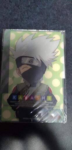 NARUTOのカカシ先生のクリアポストカード (絶対にプロフ読んで