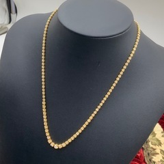 K18 テニスネックレス　ダイヤ　2ct 16.8g 約44.5cm
