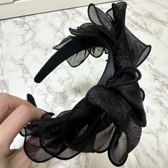🤍ビッグりぼんカチューシャの画像