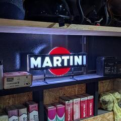 マルティーニロゴLEDサイン　新品未使用の画像