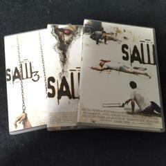 SAW　1、2，3　DVDの画像
