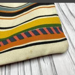 kate spade SATURDAY ケイトスペード サタデー ショルダーバッグ マルチカラー ボーダー キャンバス レディース カバン 鞄の画像