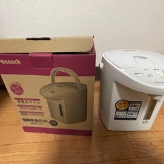 一点物につき早い者勝ち！　電気ポット