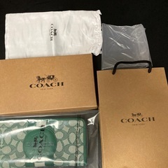 新品コーチの財布の画像