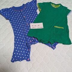 70、80、90サイズベビー服8枚。の画像