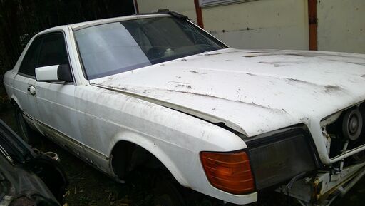 メルセデス―ベンツ126-560SECリサイクル部品取り車各種部品販売