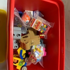 アンパンマン ブロックラボ はじめてのブロックバケツの画像