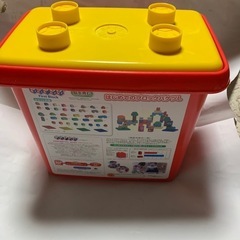 アンパンマン ブロックラボ はじめてのブロックバケツの画像