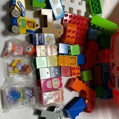 アンパンマン ブロックラボ はじめてのブロックバケツの画像