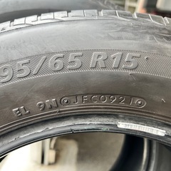 ブリヂストン　ネクストリー　195/65R15 ２本の画像