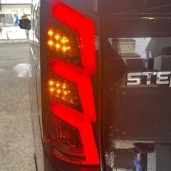 ステップ　RK用LEDテールレンズ　スモーク　