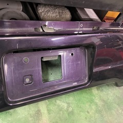 引き取り限定！DA64W リアバンパー　紫系　カラーコード不明の画像