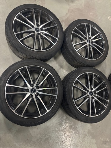 （取引中）プリウス用　タイヤ付き社外アルミホイール　17インチ