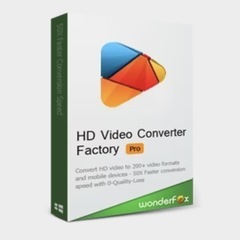 【最新製品版】 WonderFox HD Video Converter Factory Pro 動画・音楽変換・編集・ダウンロード・PC画面録画・録音ソフト 永久ライセンス
の画像