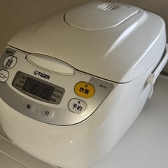 TIGER 炊飯器 JBH-G1 ホワイト